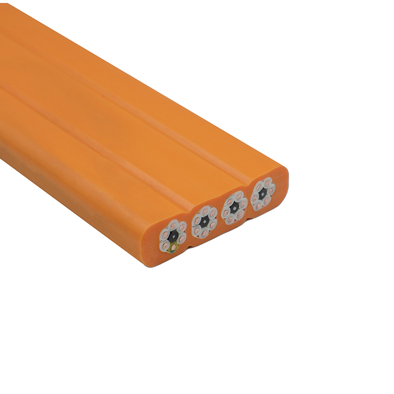 Putujući plosnati kabel sa spojenim omotačem dizalice