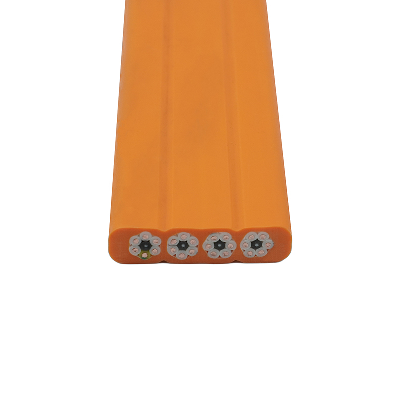 Putujući plosnati kabel sa spojenim omotačem dizalice