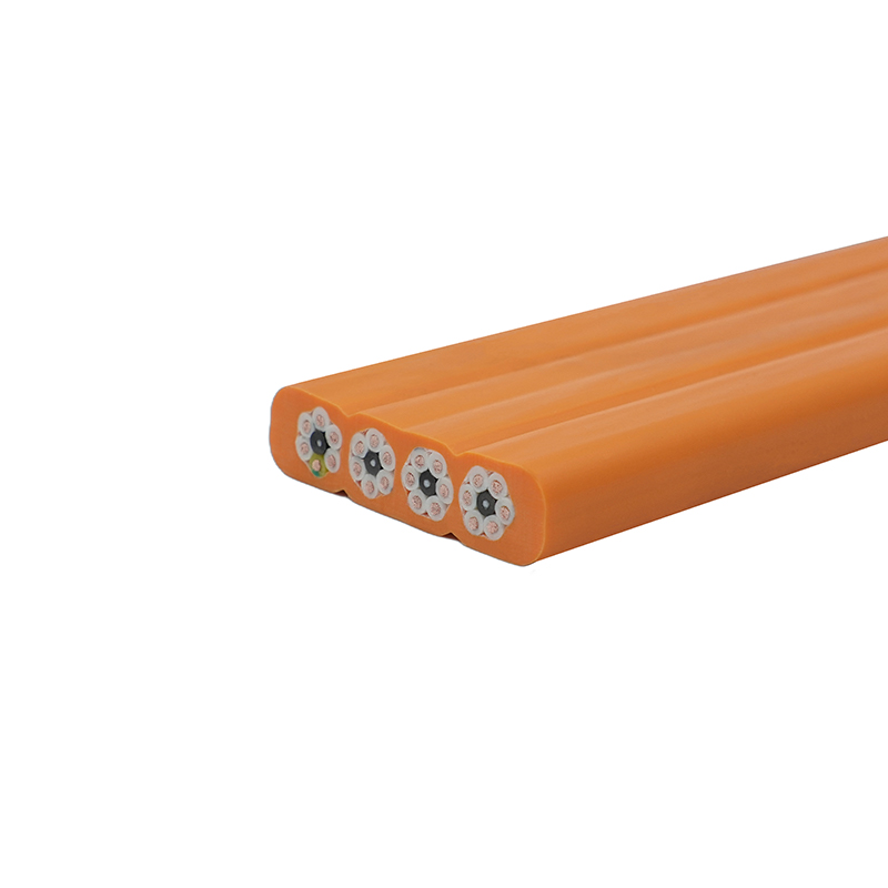 Putujući plosnati kabel sa spojenim omotačem dizalice