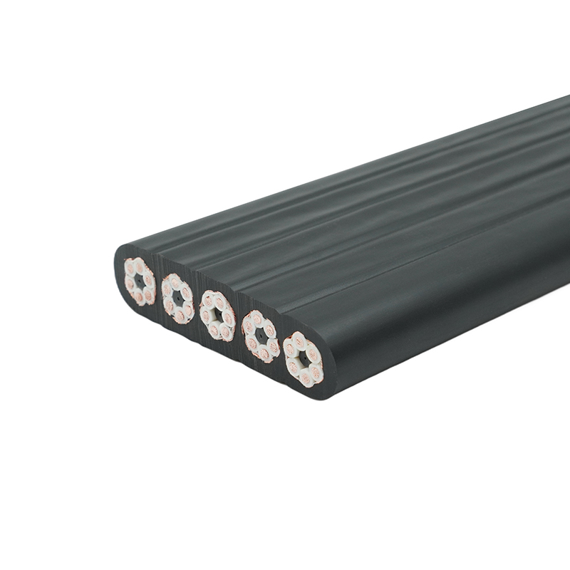 Putujući plosnati kabel s oklopljenim spojnim plaštom dizalice