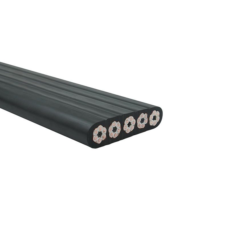 Putujući plosnati kabel s oklopljenim spojnim plaštom dizalice