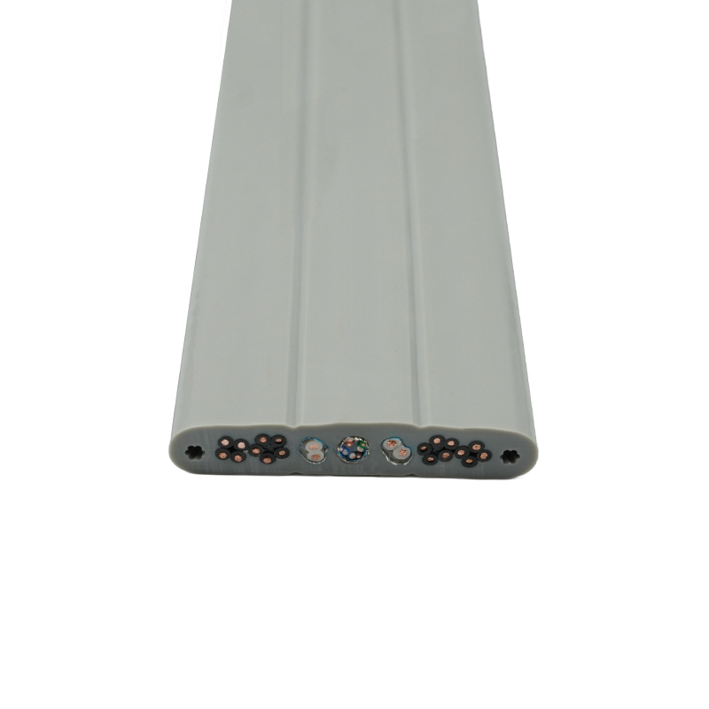 Ravni kabel za dizalo s bakrenom jezgrom i PVC izolacijom od PVC plašta s čeličnom žicom