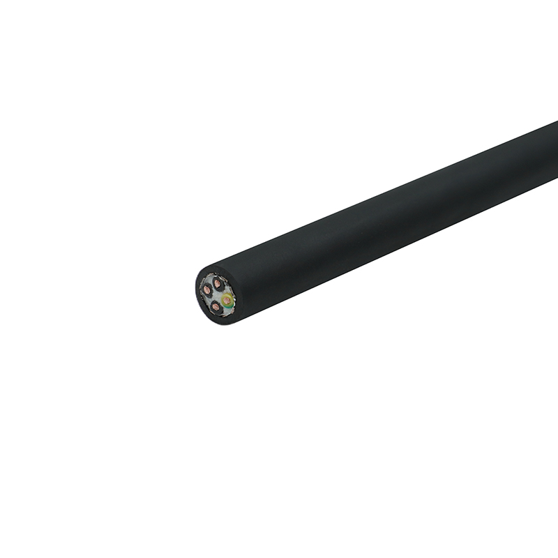 Fleksibilni oklopljeni vučni lančani kabel s upredenim paricama