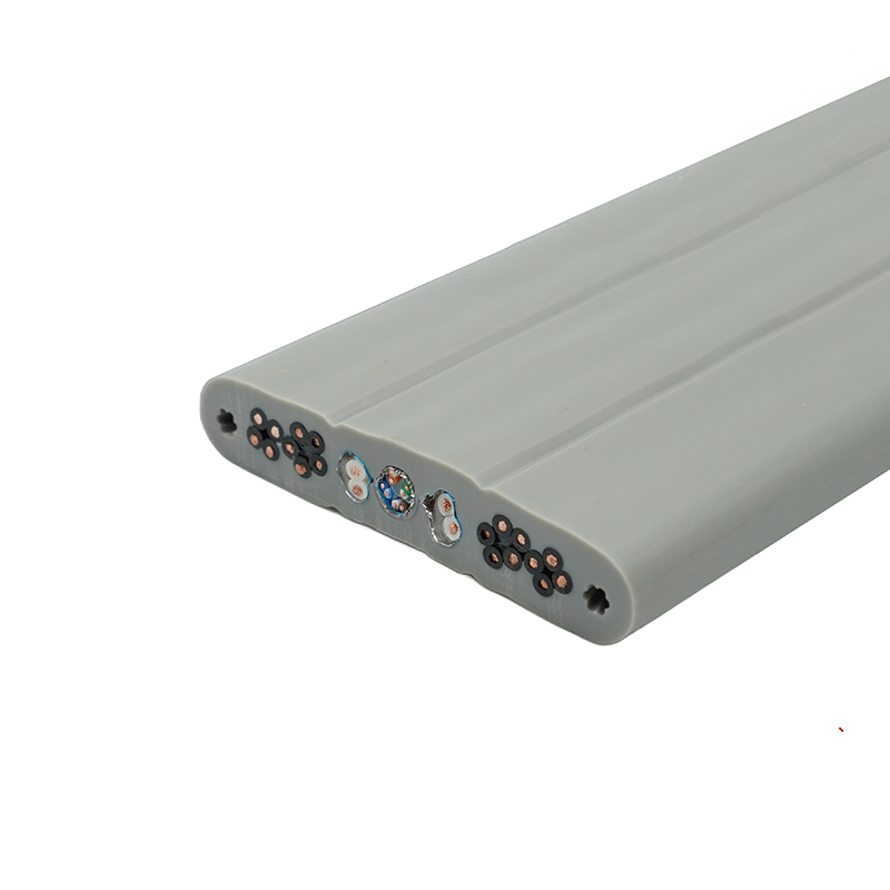 Ravni kabel za dizalo s bakrenom jezgrom i PVC izolacijom od PVC plašta s čeličnom žicom