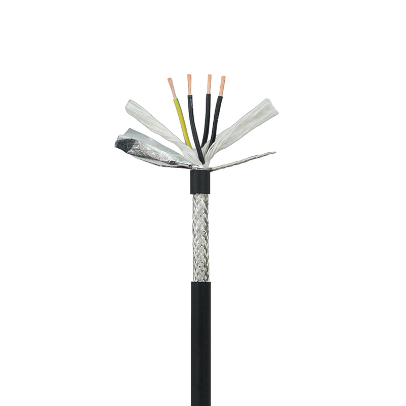 Fleksibilni oklopljeni vučni lančani kabel s upredenim paricama