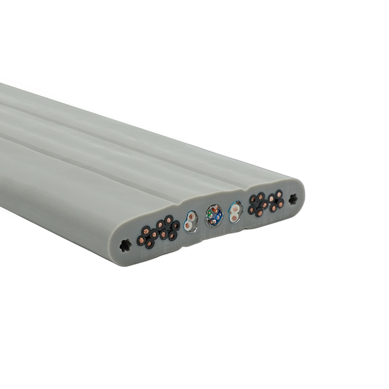 Ravni kabel za dizalo s bakrenom jezgrom i PVC izolacijom od PVC plašta s čeličnom žicom