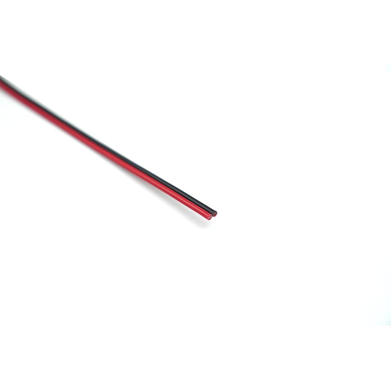 Crveno-crni paralelni dvostruki kabel